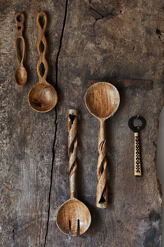 Madam Stoltz Набір кухонних приборів (2-pack) MSD.21.23 бежевий AA00