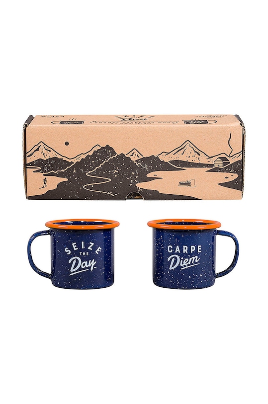 Gentelmen's Hardware σετ εσπρέσο κάμπινγκ 120 ml (2-pack) GEN323 μπλε AA00