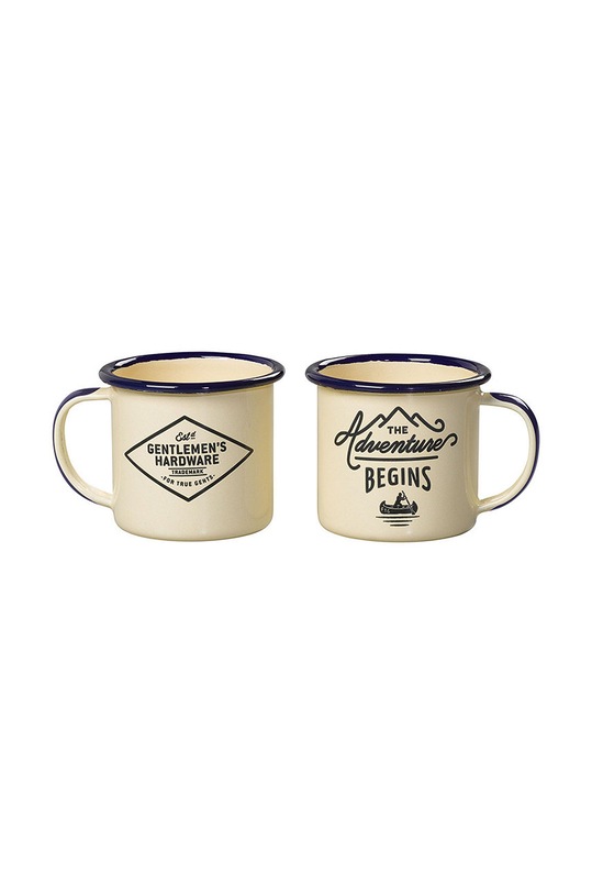 Gentelmen's Hardware kempingový espresso set 150 ml (2-pack) béžová GEN083