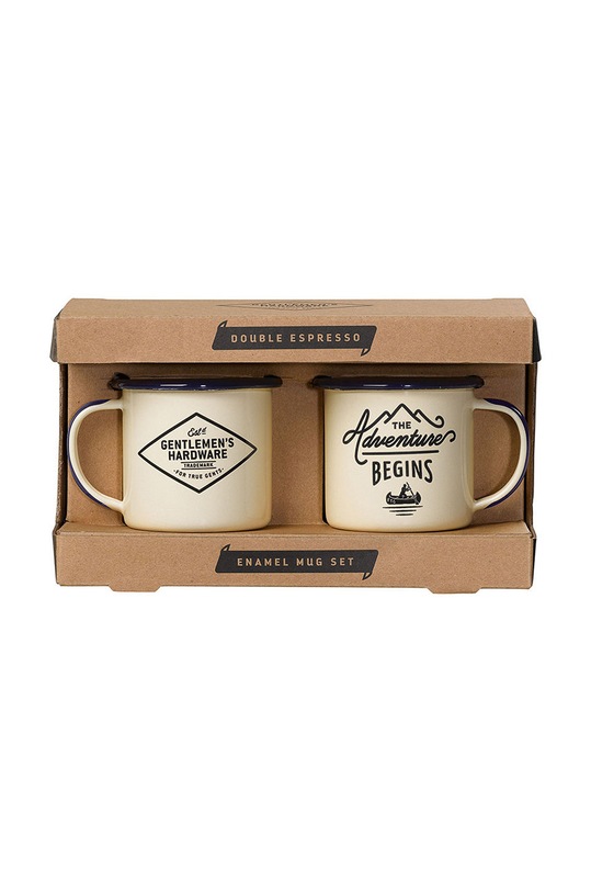 Gentelmen's Hardware kempingový espresso set 150 ml (2-pack) GEN083 béžová AA00