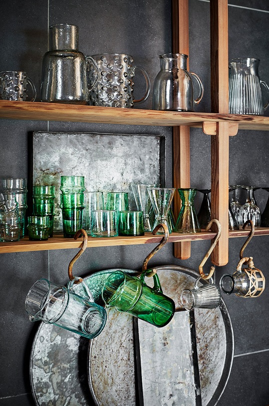 Kuchnia i bar Madam Stoltz nóż do masła MSD2019S.35.ANANAS beżowy