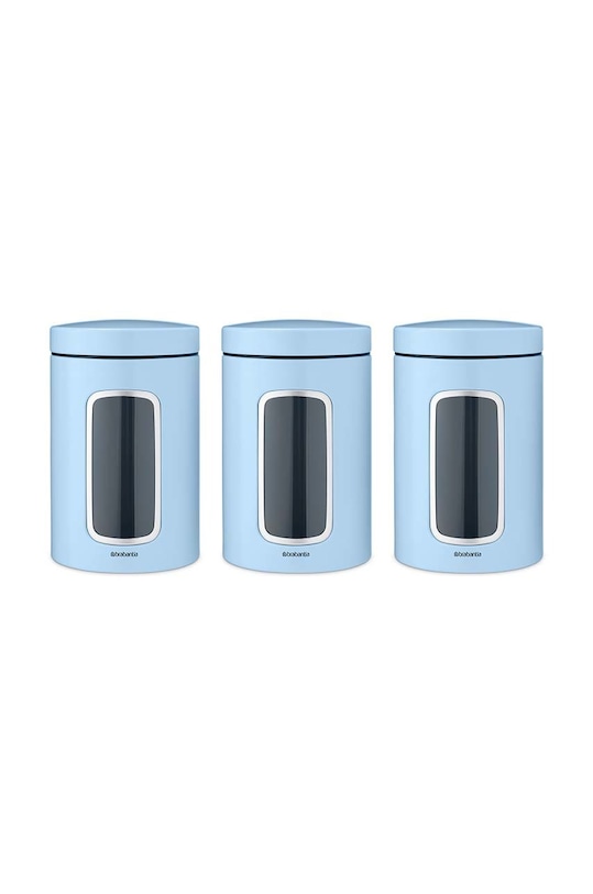 Brabantia Sada úložných krabíc (3-pack) modrá 203343