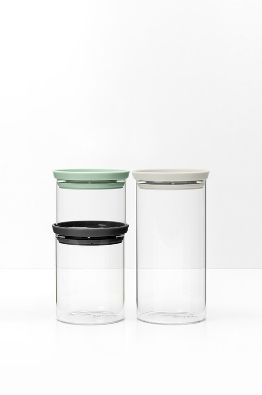 Кухня та бар Brabantia Набір контейнерів для зберігання (3-pack) 100550 барвистий