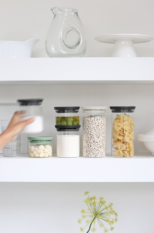 Brabantia Комплект контейнери за съхранение (3 броя) многоцветен 100550