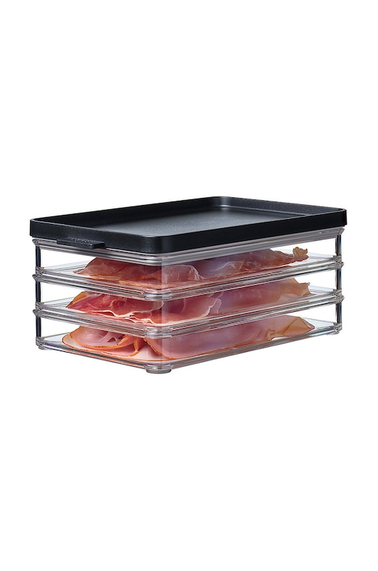 Mepal pojemnik na wędlinę Omnia 1,5 L 106416040400 czarny AA00