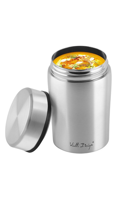 Αξεσουάρ Vialli Design Θερμός φαγητού Fuori 500 ml 28050 γκρί