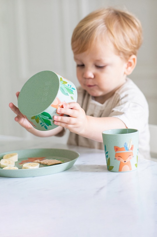 Набір для дитини: тарілка, миска, кружка Koziol 3-pack 2028668