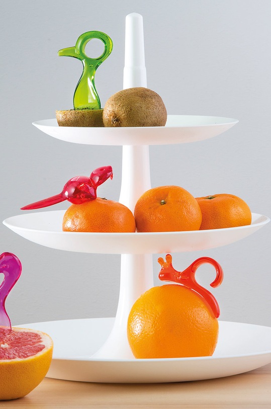 Koziol sada škrabek na ovoce (3-pack) 3734480 vícebarevná AA00