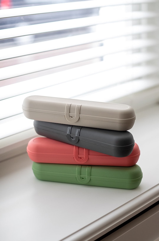 Koziol etui na sztućce 7034703 zielony AA00