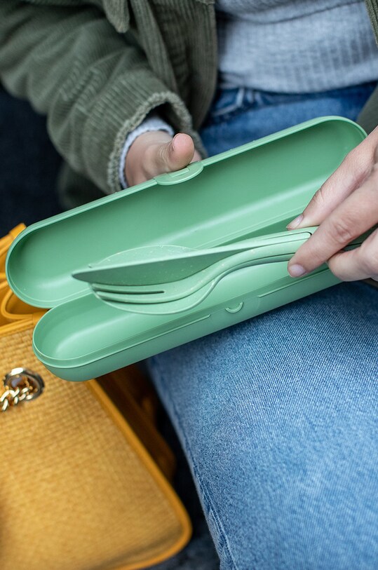Koziol custodia per posate 7034703 verde