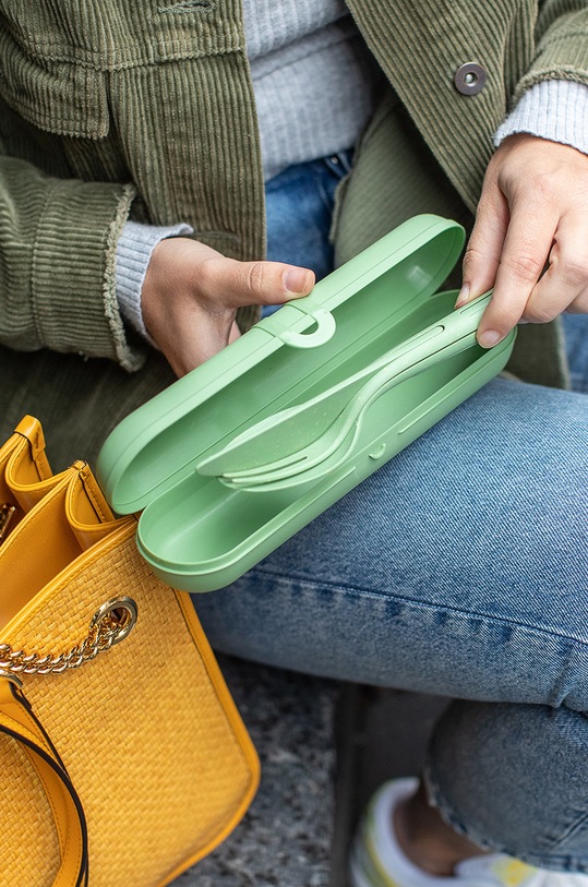 Koziol etui na sztućce 7034704 pomarańczowy