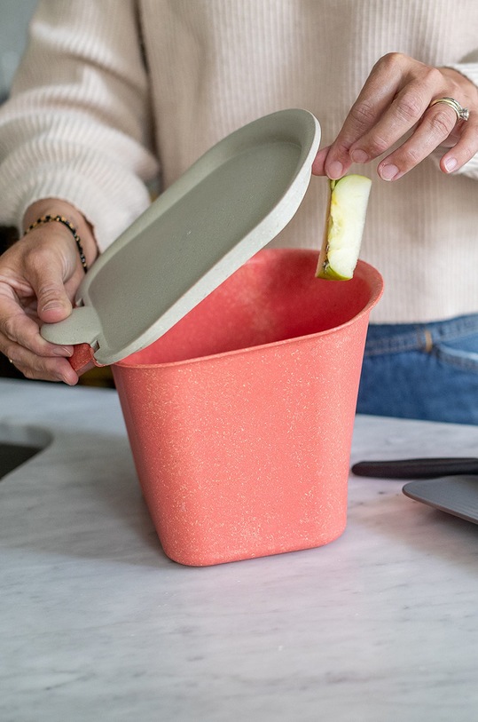 Koziol pojemnik na odpadki 7605704 pomarańczowy AA00