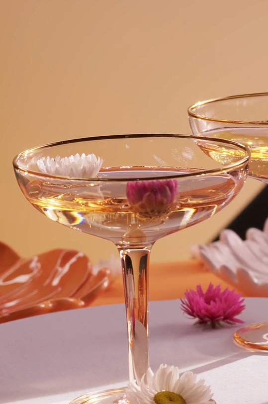 &k amsterdam Комплект чаши за шампанско Coupe Champagne (2 броя) 325.01