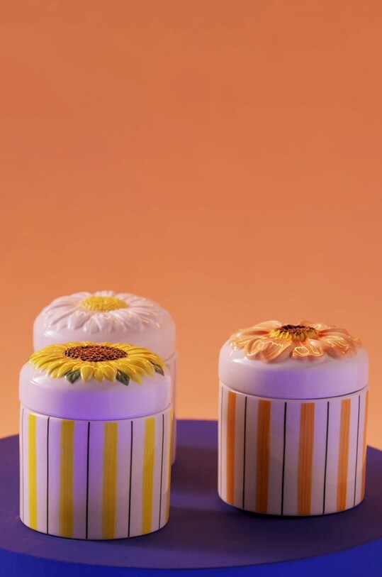 Кухня та бар &k amsterdam Шкатулка для дрібниць Sunflower 1437.06 барвистий