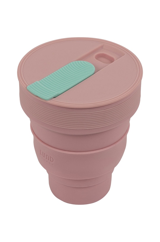 Складной стаканчик Lund London Collapsible Cup 7435 розовый AA00