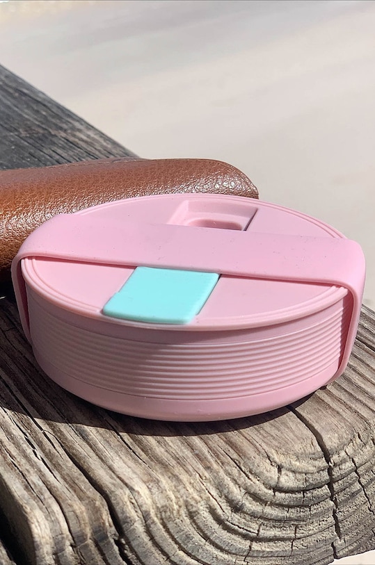 Складной стаканчик Lund London Collapsible Cup 7435 розовый