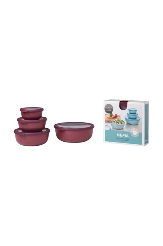 Mepal zestaw misek wielofunkcyjnych Cirqula (3-pack) 106230073700 różowy AA00