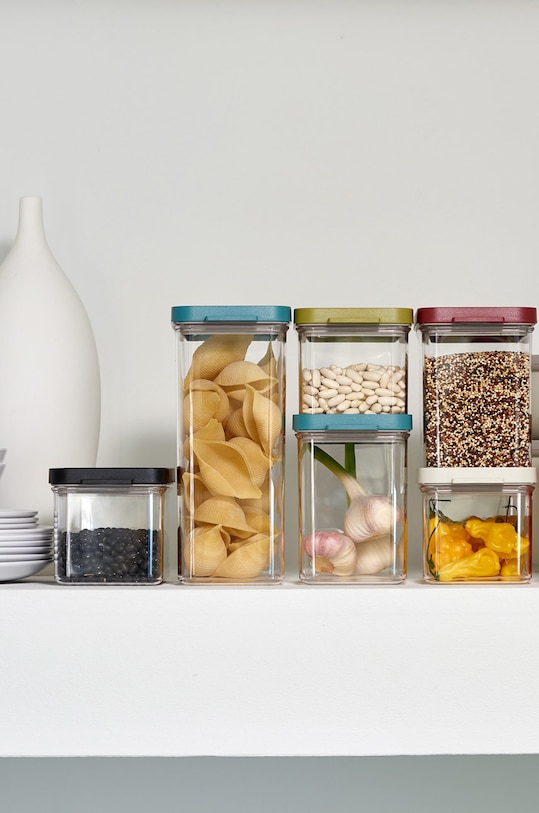 Mepal zestaw pojemników do przechowywania Omnia (3-pack) 106400073700 różowy