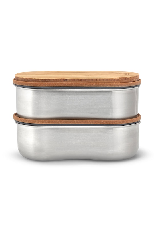 Black and Blum set lunchbox con forchetta (2-pack) grigio BAM.BT.L016