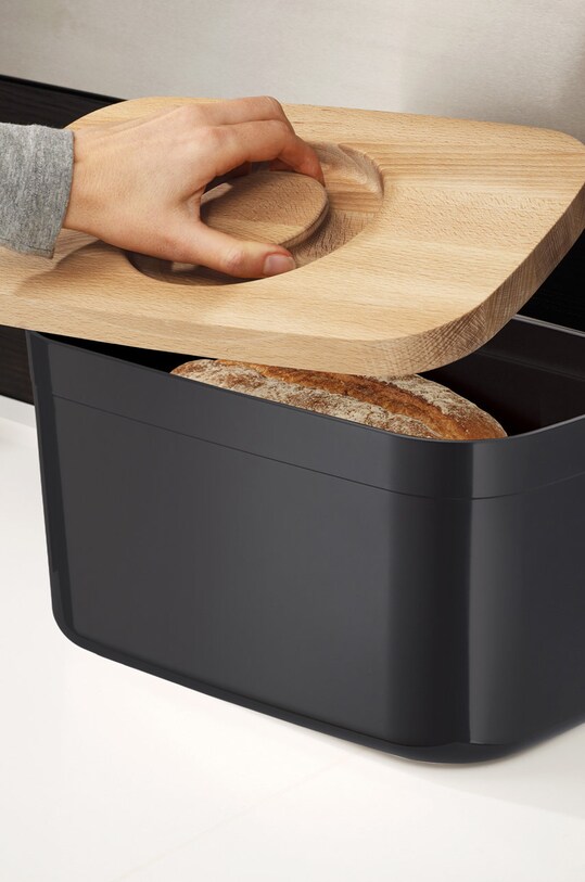 Joseph Joseph chlebak z deską do krojenia 81103. czarny AA00