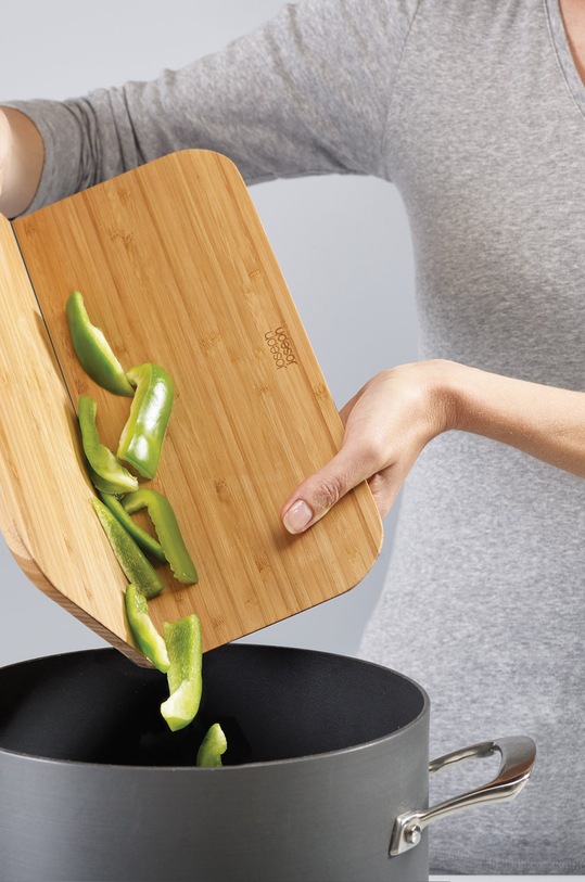 Joseph Joseph deska do krojenia Chop 2 Pot beżowy 60111