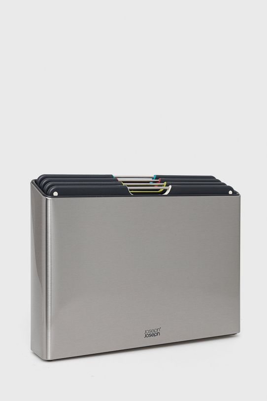 Joseph Joseph súprava dosiek na krájanie v organizéri Folio Steel (4-pak) 60170 sivá AA00