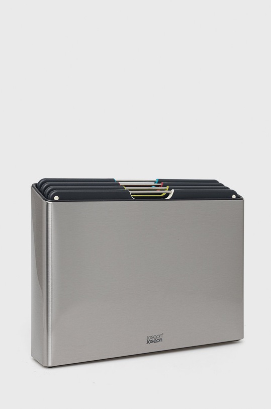 Joseph Joseph σετ σανίδων κοπής στον οργανωτή Folio Steel (5-pack) 60170 γκρί AA00