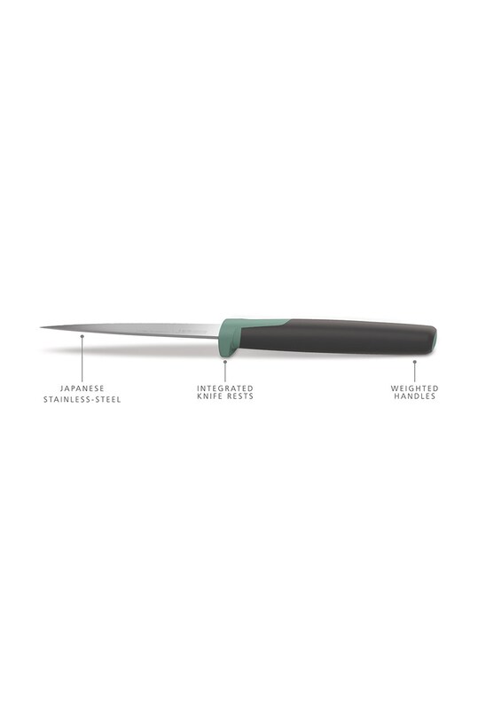 Joseph Joseph set de cuțite cu un organizator Elevate Sage (6-pack) verde 10541.