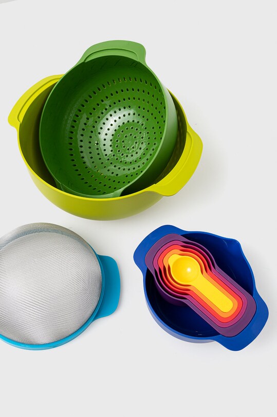 Кухня и бар Joseph Joseph Набор кухонных принадлежностей: миски и мерные ложки Nest (9-pack) 40031. мультиколор