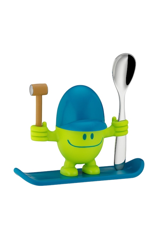 WMF skodelica za jajca z žlico McEgg zelena 616687290