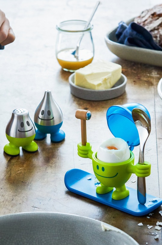 Kuhinja in bar WMF skodelica za jajca z žlico McEgg 616687290 zelena