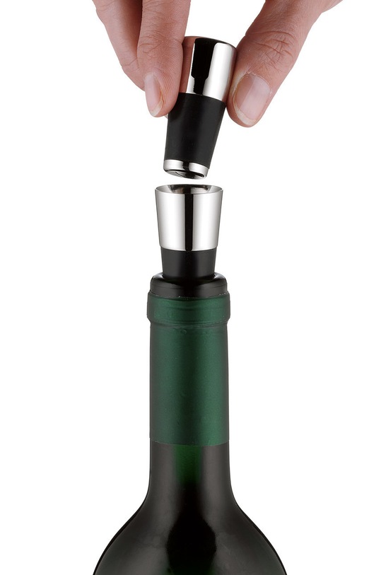 Kuhinja in bar WMF nastavek za nalivanje vina z zamaškom Vino 640667920 siva