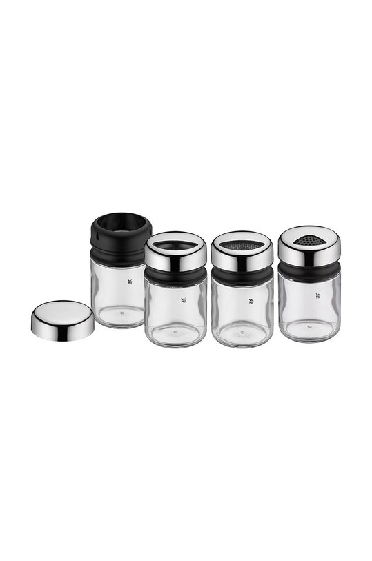 WMF zestaw pojemników do przypraw Depot (4-pack) 661586040 szary AA00