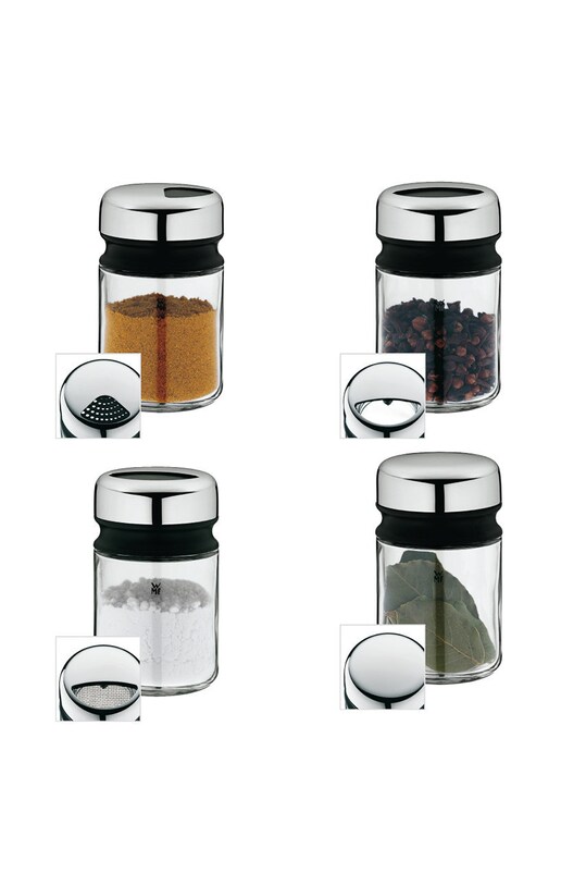 Kuhinja i bar WMF set posudica za začine Depot (4-pack) 661586040 siva