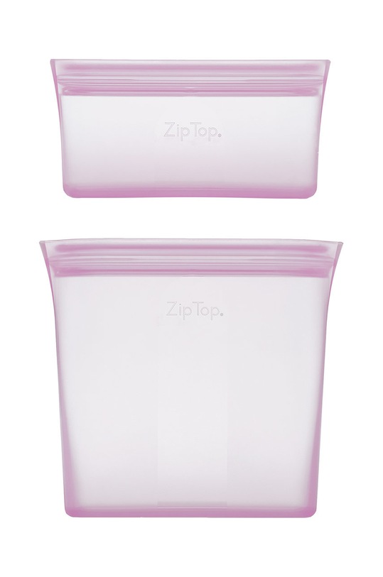 Kuchnia i bar Zip Top zestaw pojemników śniadaniowych (3-pack) Z.BAG3A.04 różowy