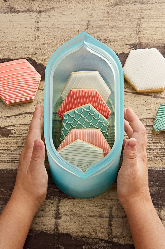 Zip Top zestaw pojemników śniadaniowych (3-pack) Z.BAG3A.04 różowy