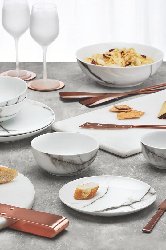 Fine Dining & Living Set tanjura Stone (4-pack) 840515 siva
