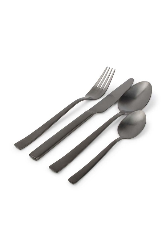 ONA komplet sztućców Sane (24-pack) czarny 707208