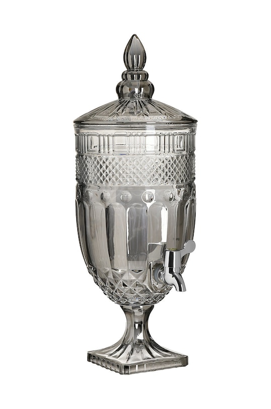 dozator de apa cu capac și robinet 5 L transparent 6.60.504.0055