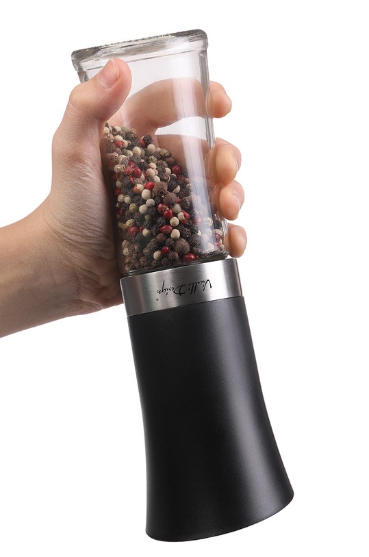 Κουζίνα και μπαρ Vialli Design ηλεκτρικός μύλος για μπαχαρικά 8845 μαύρο