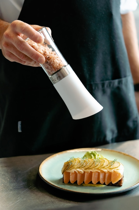 Vialli Design elektrický mlýnek na koření 8852 bílá