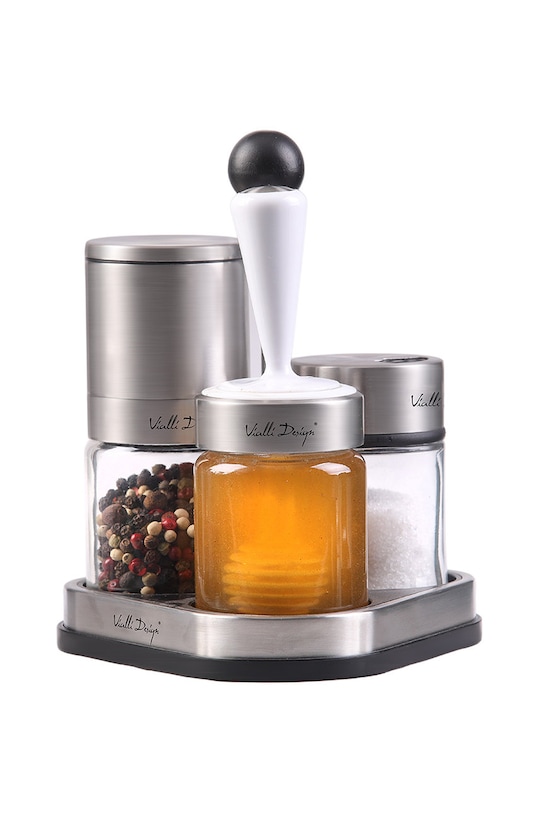 Vialli Design набір для спецій і меду 8838 барвистий AA00