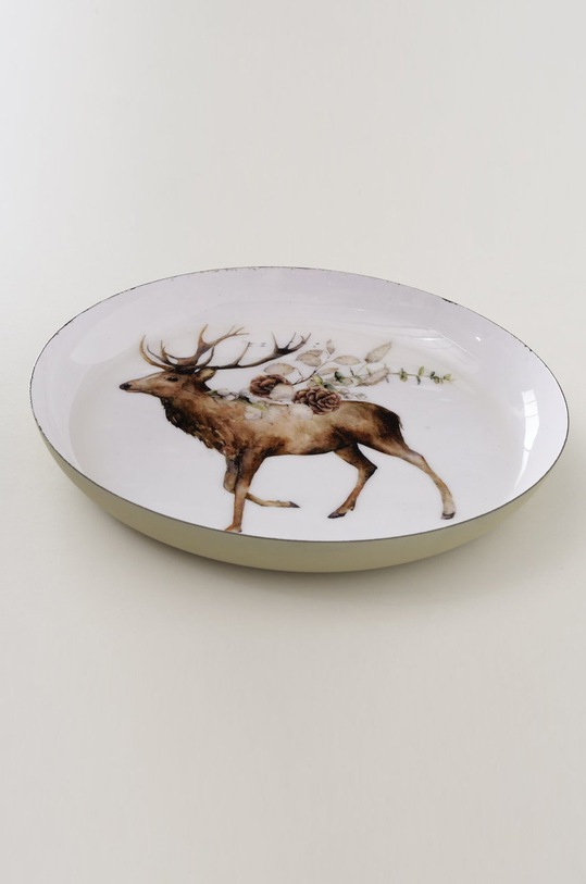 Boltze talerz Luca biały 2026138.deer