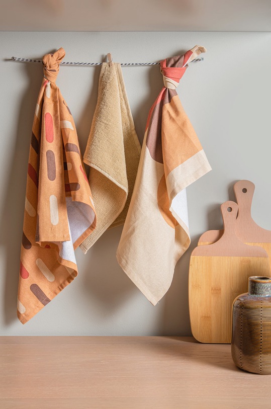 Present Time zestaw desek do krojenia (2-pack) beżowy PT3843SB