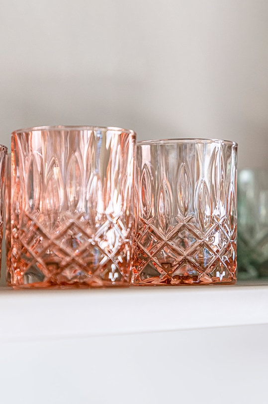 Nachtmann whiskys pohár készlet Noblesse Whisky Tumbler (2 db) 104240 rózsaszín AA00