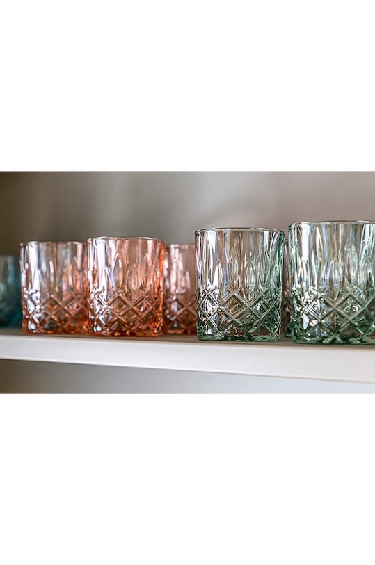 Nachtmann whiskys pohár készlet Noblesse Whisky Tumbler (2 db) 104240 rózsaszín