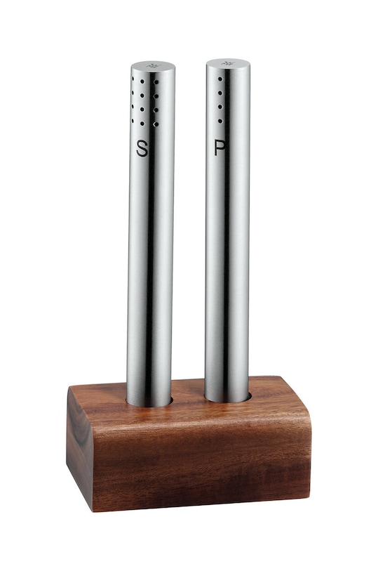 WMF solniczka i pieprzniczka z podstawką multicolor 634546040