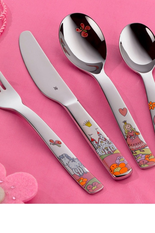 Kuchnia i bar WMF zestaw sztućców dla dzieci (4-pack) 1294176040 multicolor