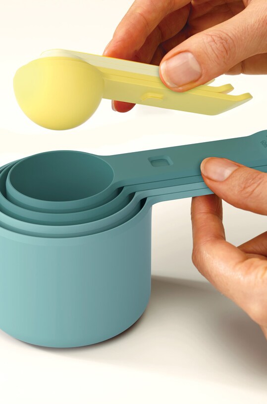 Кухня и бар Joseph Joseph Набор мерных ложек Nest Measure (8-pack) 40077. голубой