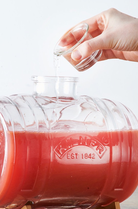 Kilner butoi pentru alcool 3,5 L portocaliu 0025.896